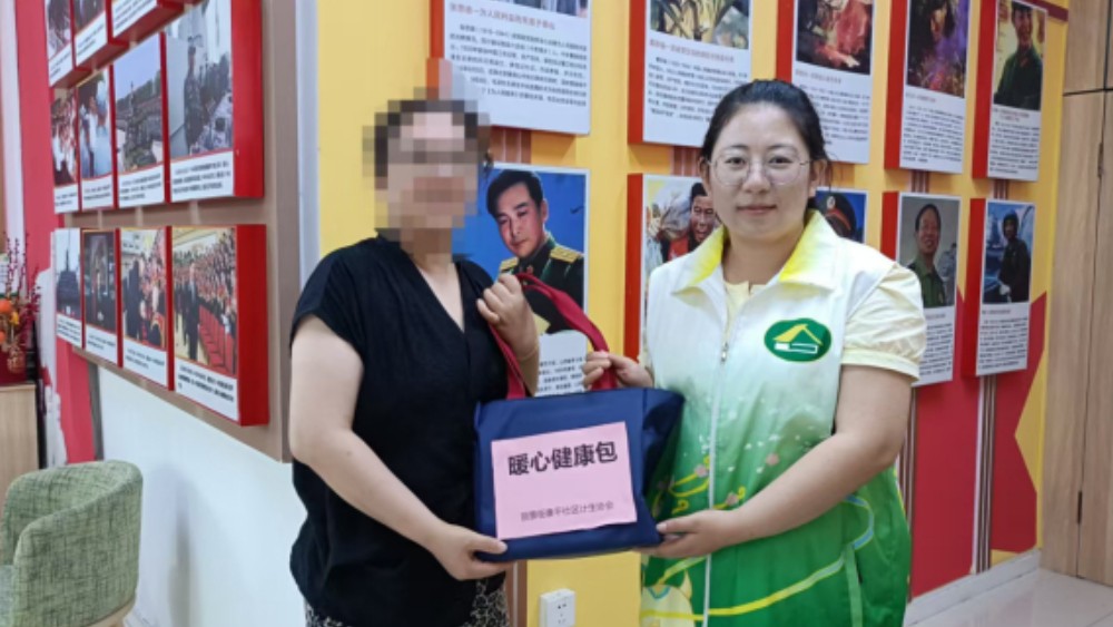 银川市兴庆区康平社区：慰问特扶送真情，关爱帮扶暖人心