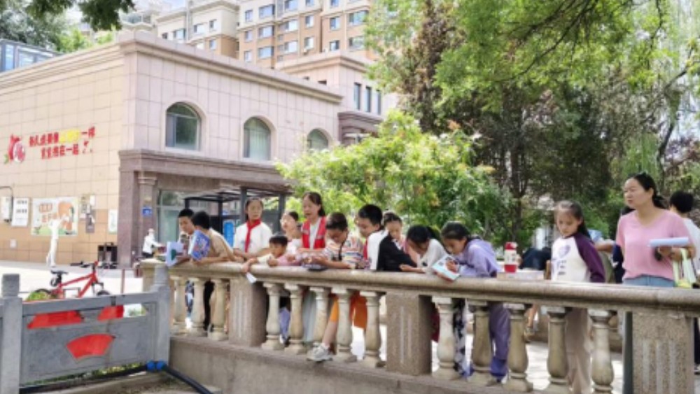 银川市兴庆区八一社区：法治护航七彩假期 安全守护暑托课堂