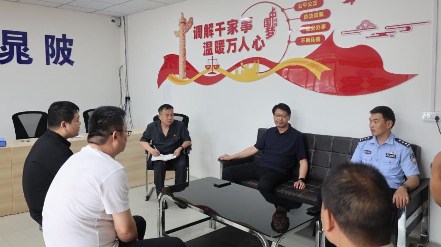 河南省南阳市镇平县法院晁陂法庭：“法庭+镇政府+综治中心+网格”联动解纷机制 奏响多元解纷“交响曲”
