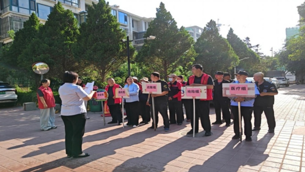 吴忠市利通区永昌社区：实战演练筑牢防汛堤 未雨绸缪守护生命线