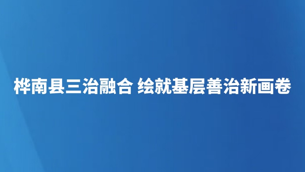 桦南县三治融合 绘就基层善治新画卷