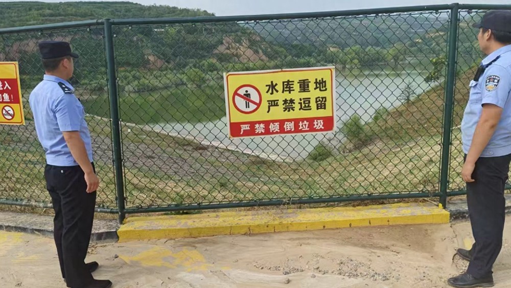 澄城王庄派出所开展水域安全隐患排查