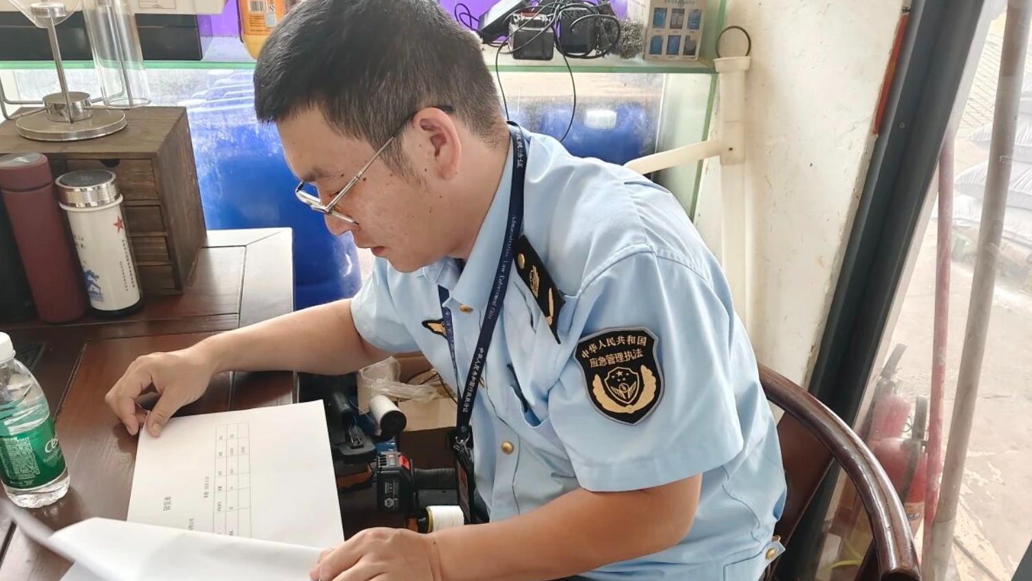 南昌市西湖区应急管理局开展安全生产执法检查