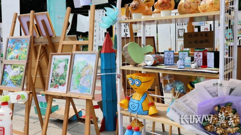 保定市满城区举办环保主题书画作品展