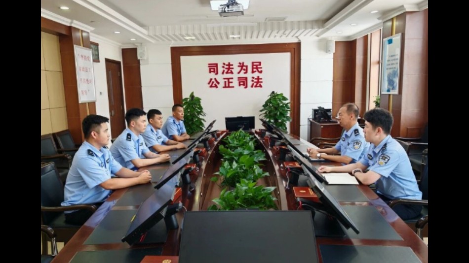 军风警韵守初心 砺行担当启新程——吉林长春南关法院法警大队开展庆“八一”主题党日活动