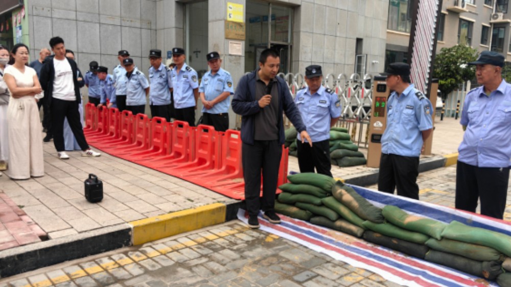 吴忠市利通区阳光骄子社区：以演筑防砺精兵 以练备战筑防线