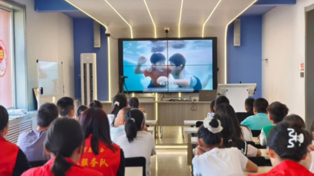 吴忠市利通区裕西社区：防溺水教育进课堂 筑牢暑期安全防线