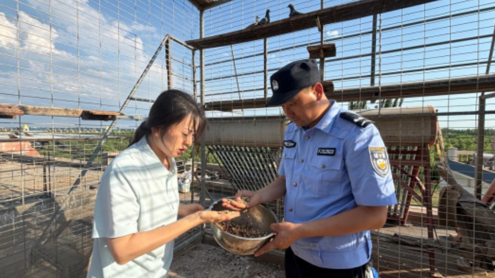 青铜峡市南苑社区：排查养殖涉毒隐患 筑牢禁毒安全防线