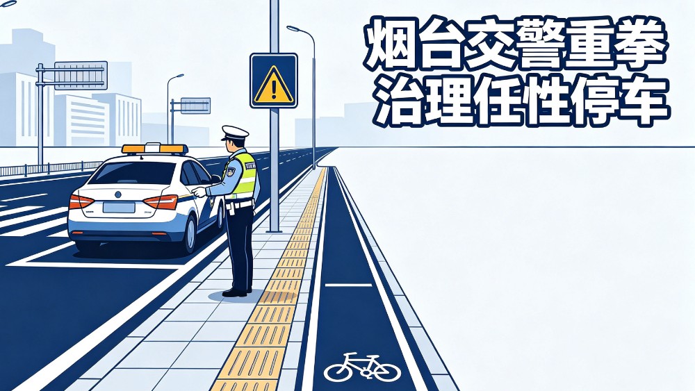 烟台交警重拳治理任性停车