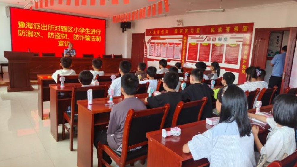 吴忠市同心县新华社区：警社联动护童心 筑牢暑期安全防线