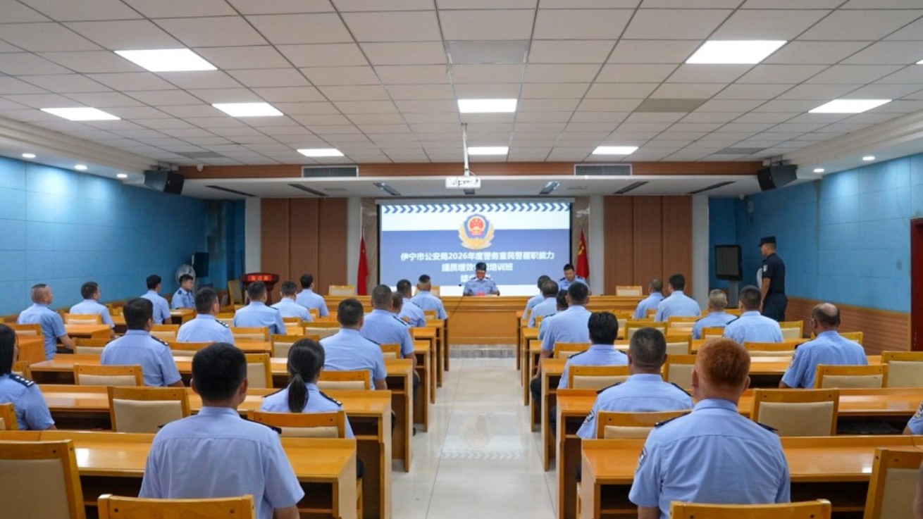 新疆伊宁市公安局举办2026年第一期警务室民警履职能力提质增效专项培训班