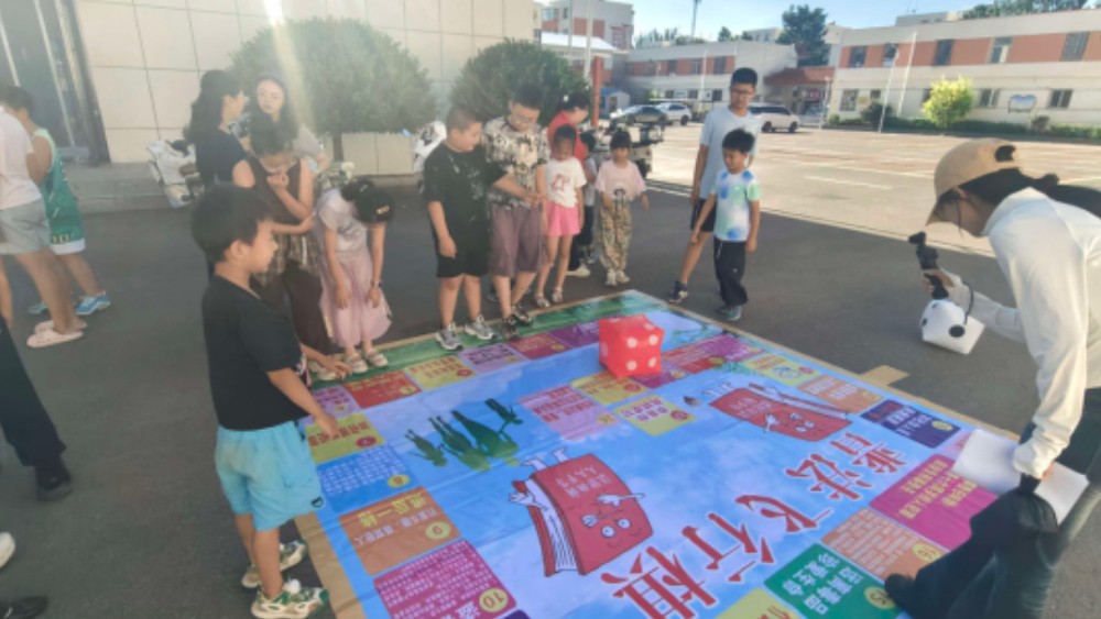 青铜峡市银河社区: 趣味普法润泽童心 多方联动护航平安