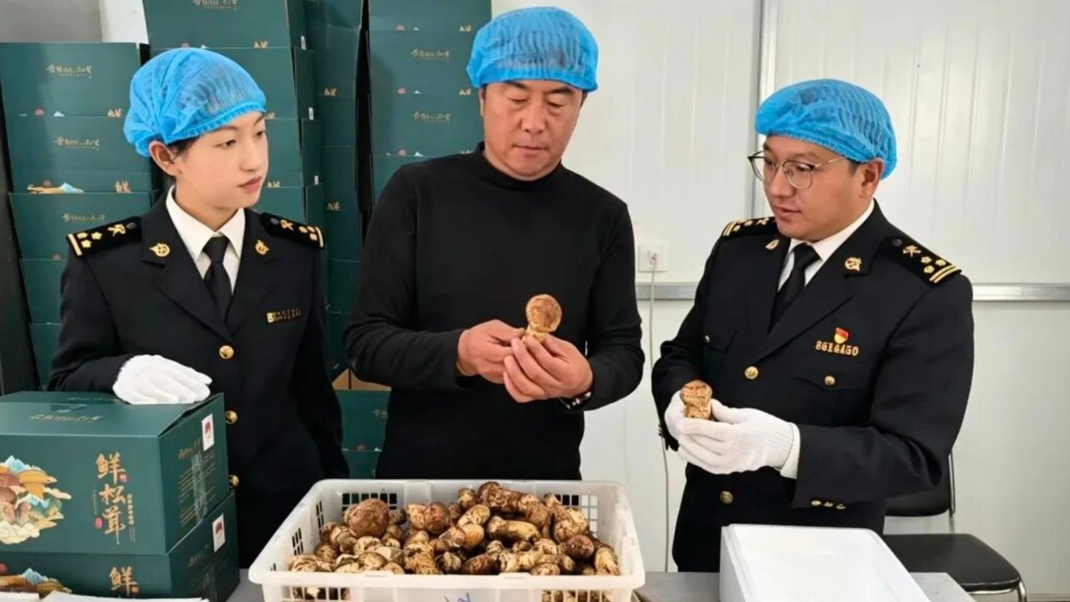 【海关总署门户网站】一朵松茸闯世界 一条菌链富山乡