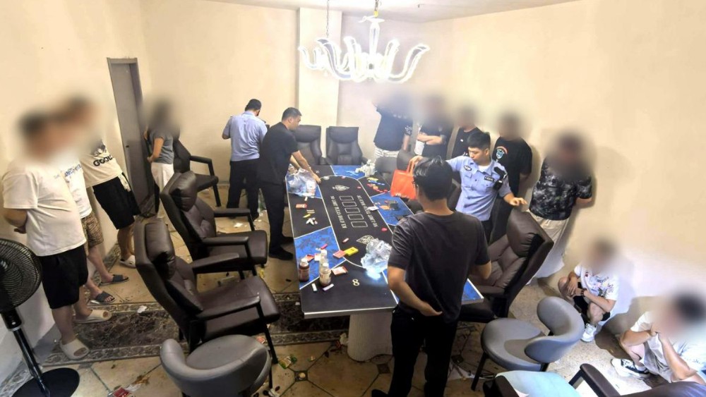 雷霆突袭剧本杀赌窝，深挖彻查跨境网赌链