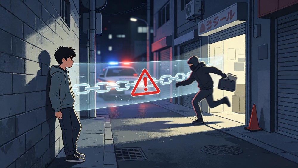 少年全程旁观盗窃涉案被追责