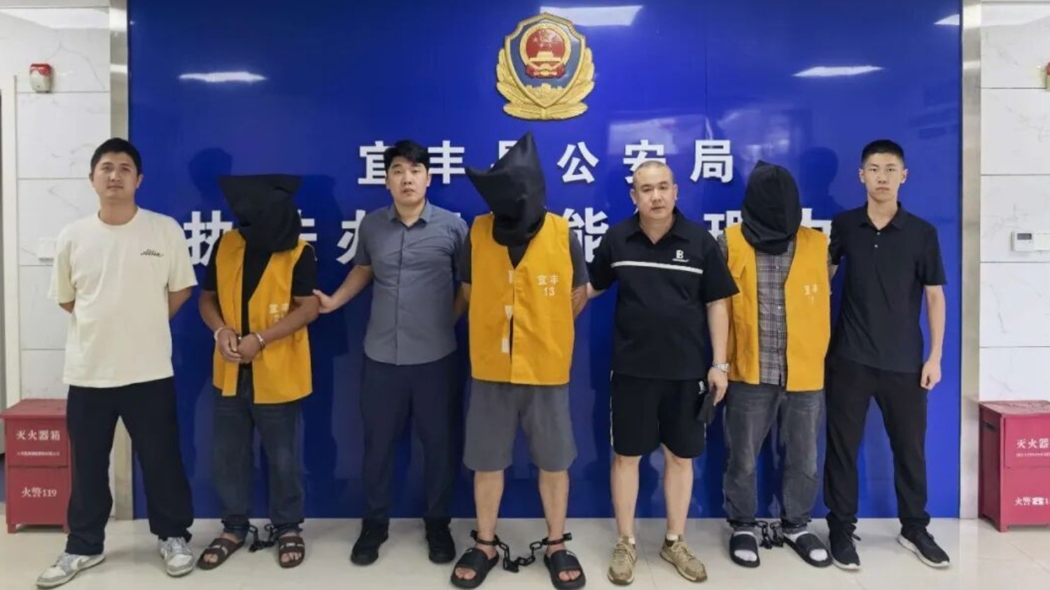 重拳打击流窜盗窃团伙 宜春市宜丰县公安局快速破案抓获三人