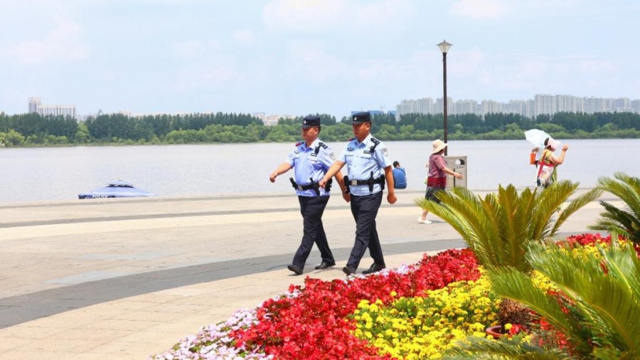 人防+物防+心防 冰城公安全力织密防溺水防护网