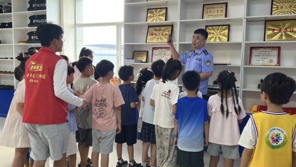 吉林省龙井市：社区托管班走进法院沉浸式学法
