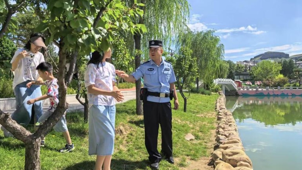 防溺不松懈！神木特巡警织密水域安全防护网