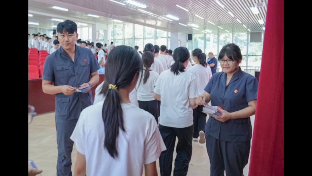 吉林省敦化市法院：普法进校园 法治护成长