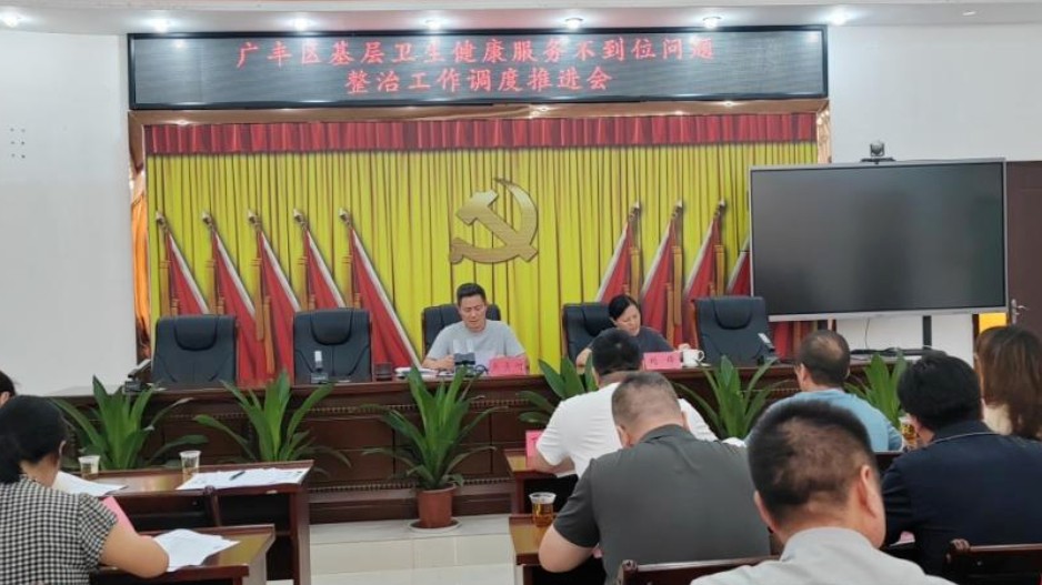 基层卫生健康服务问题整治工作调度推进会召开