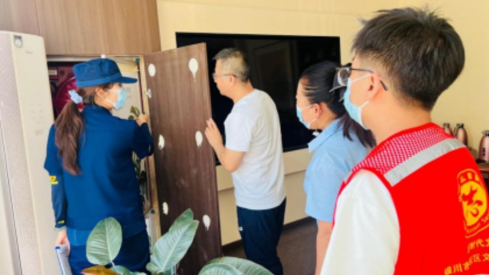 银川市兴庆区天成社区：联合执法查火患，以案释法筑平安