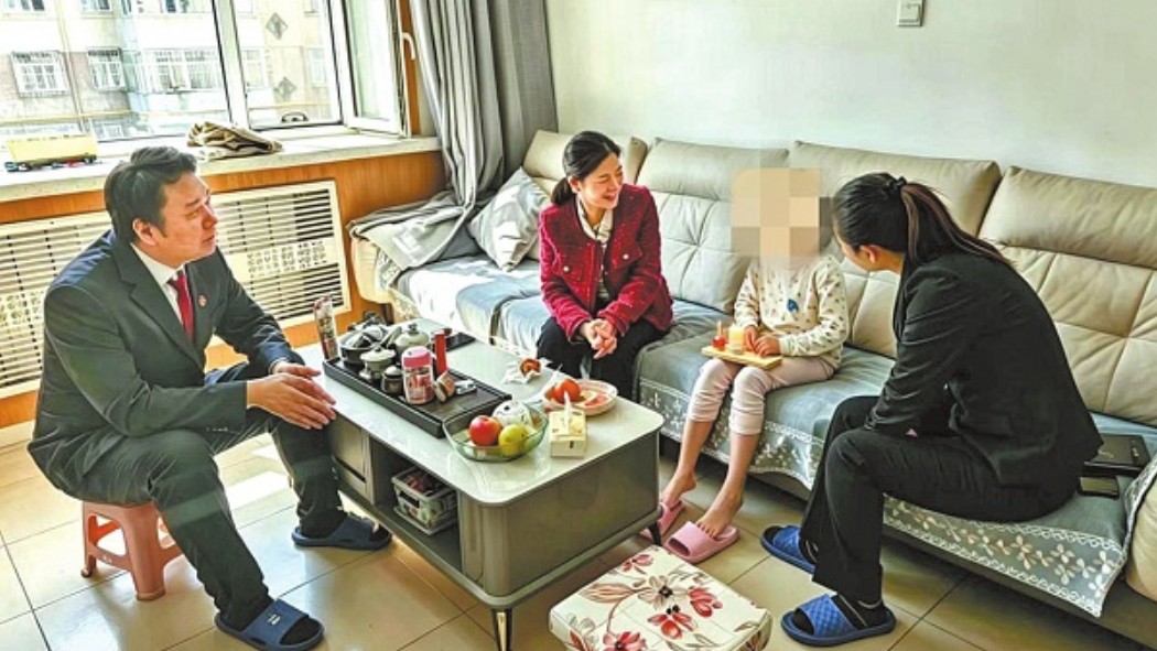 “云审判”把“云探望”写进调解书