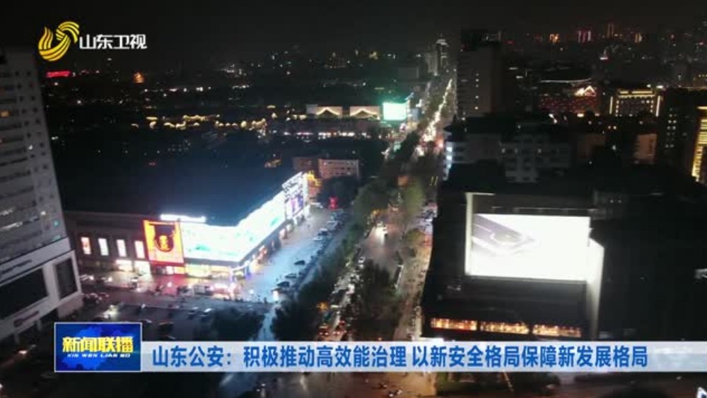 山东公安：积极推动高效能治理 以新安全格局保障新发展格局