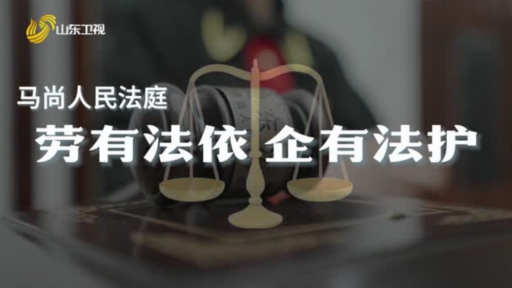 马尚人民法庭——劳有法依 企有法护