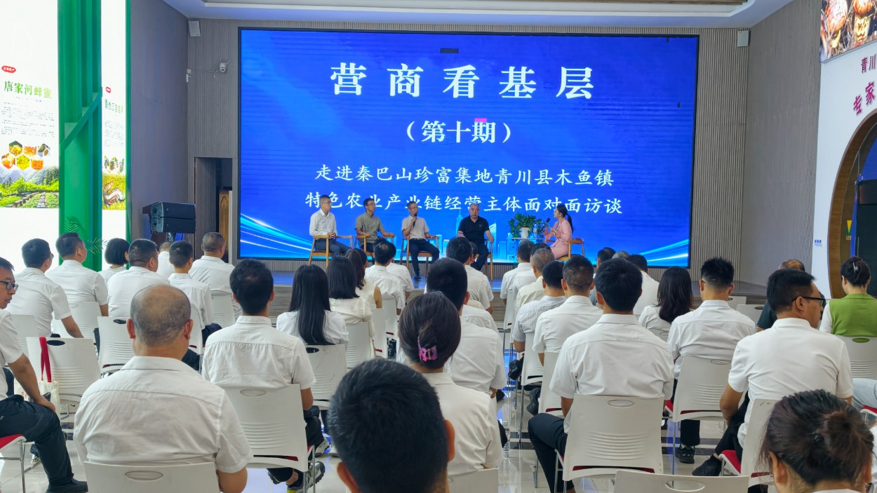 广元“营商看基层”走进青川木鱼镇 16项诉求现场作答 把“解题会”开到特色农业产业链上