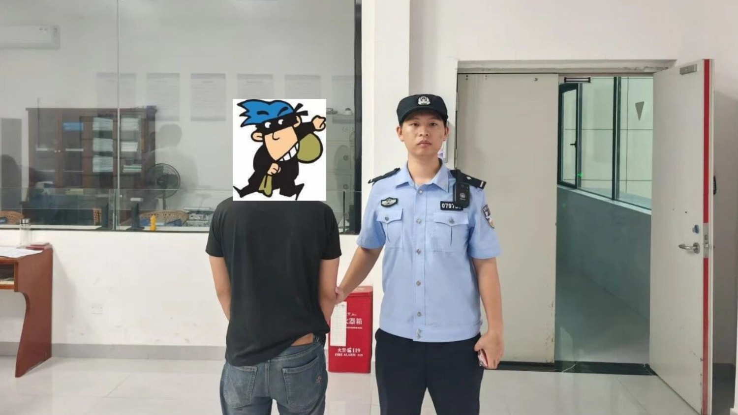 缄口不言难逃法网 龙南公安零口供拿下盗窃嫌疑人