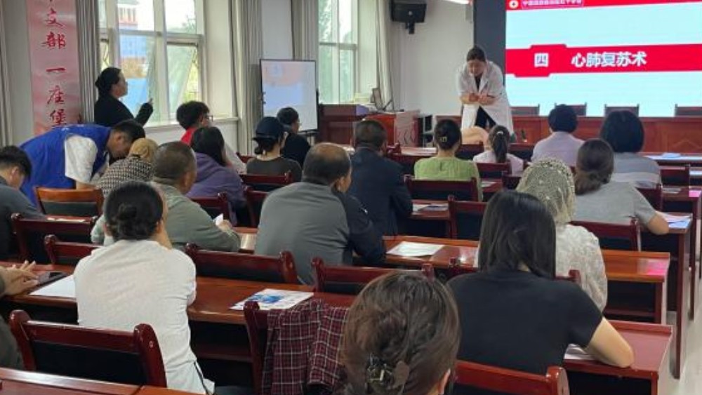 同心县豫海镇新华社区：中医防暑暖民心 消防科普筑防线