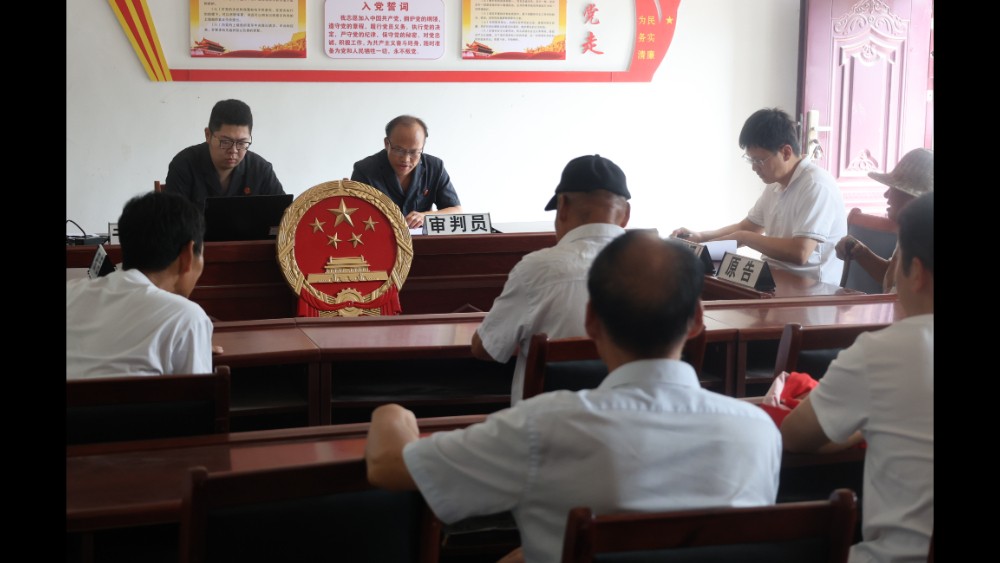 河南省南阳市镇平县法院卢医法庭：“上门开庭”打通司法为民“最后一公里”