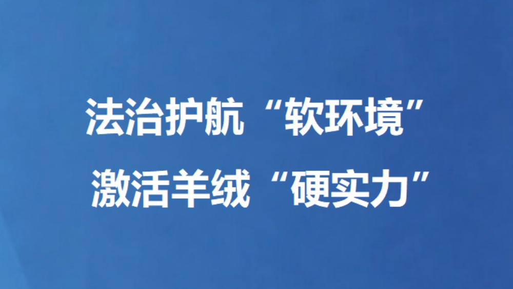 法治护航“软环境” 激活羊绒“硬实力”