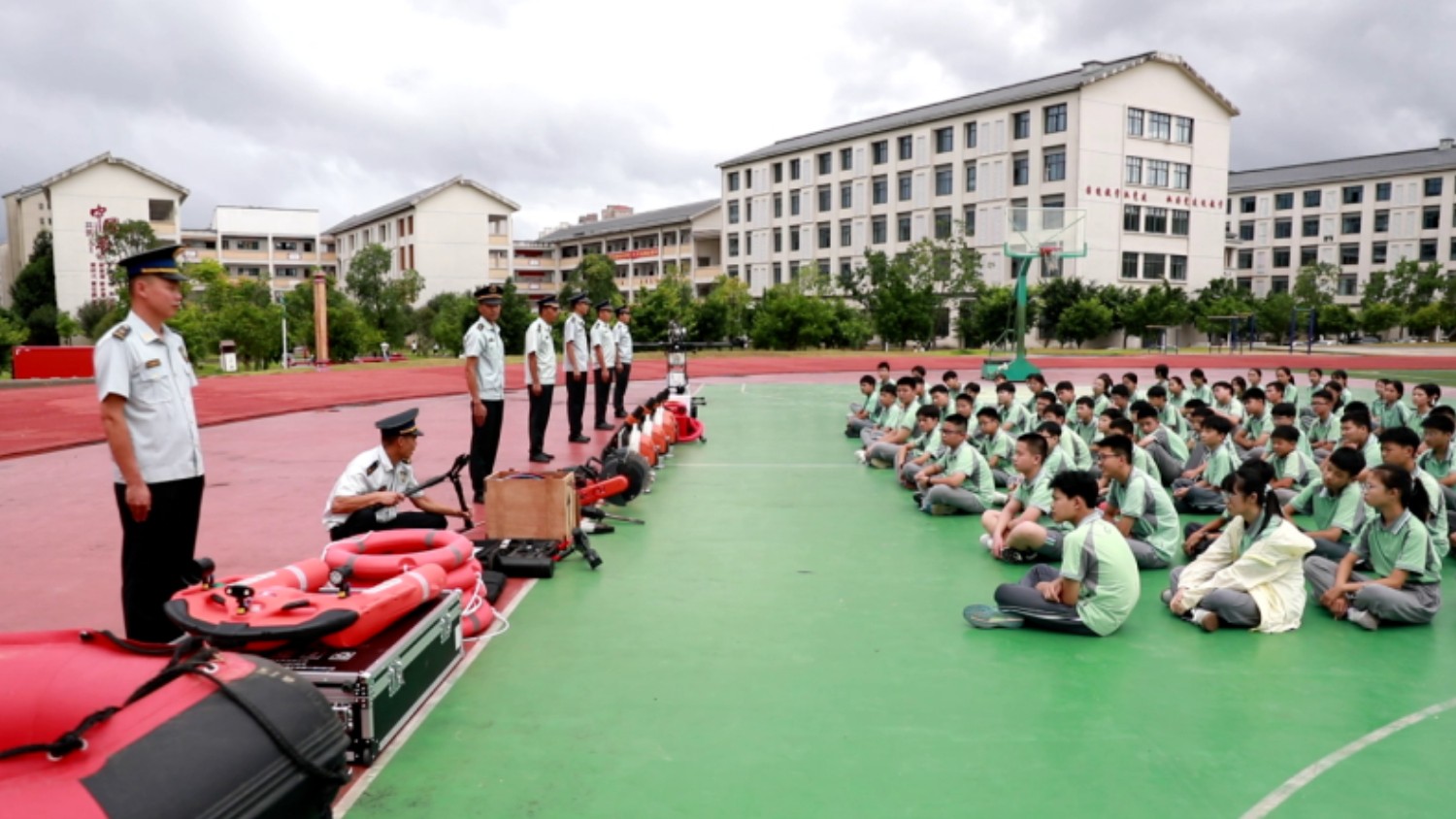 赣州市寻乌县：沉浸式互动教学 上好校园应急“安全教育课”