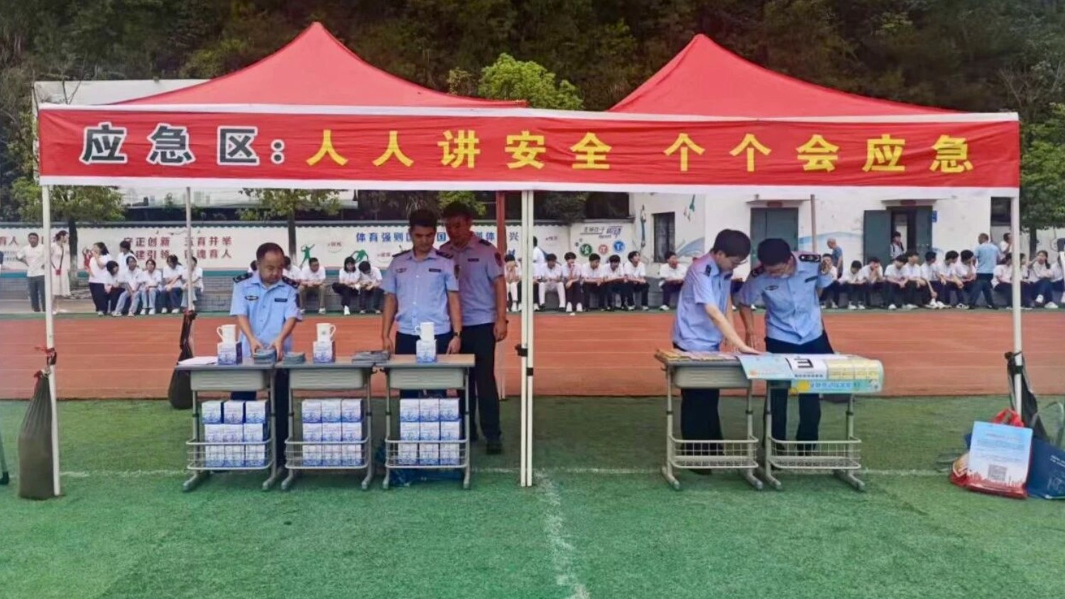 安全宣传进校园 景德镇应急管理局开展开学安全科普活动