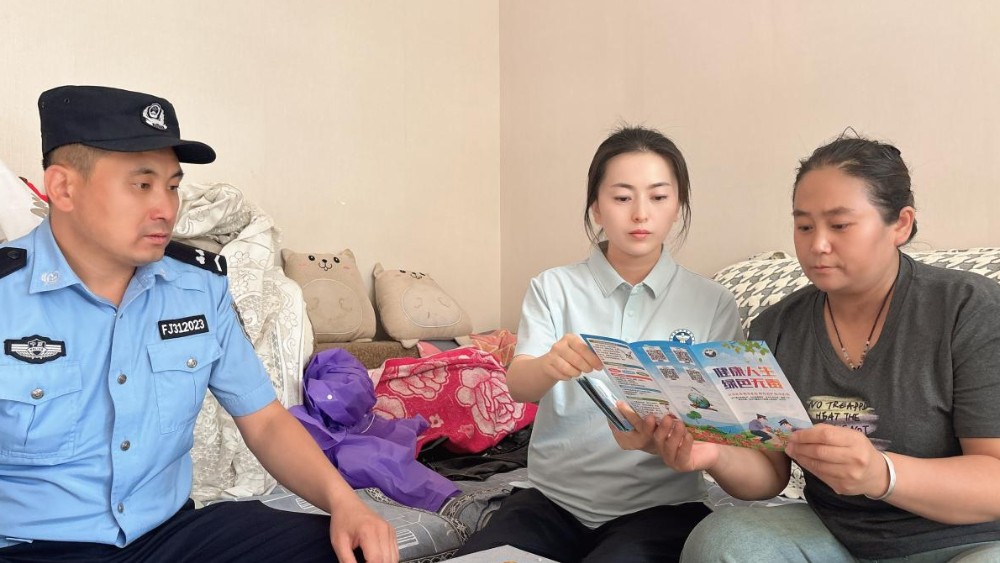 青铜峡市南苑社区：禁毒宣传进家庭 守护平安幸福家