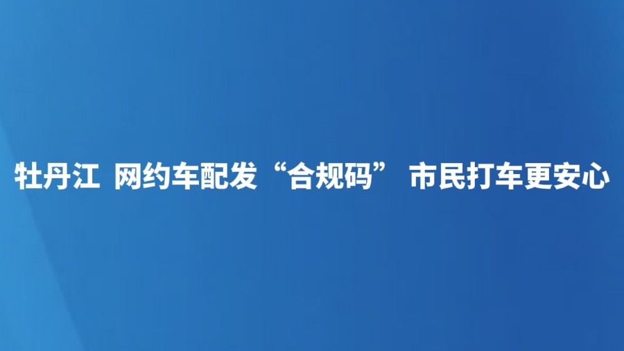 网约车配发“合规码” 市民打车更安心