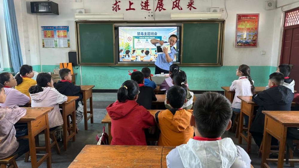 同心县豫海镇永春社区：禁毒开学第一课 护航青春不“毒”行