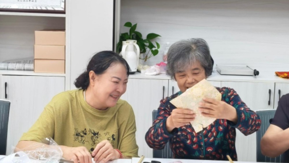 银川市兴庆区双庄社区：非遗手工传温情 倾心关爱暖人心