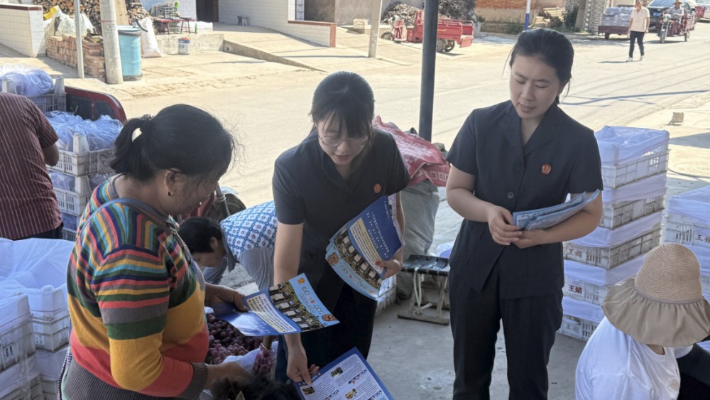合阳县法院坊镇法庭开展深化扫黑除恶专项斗争普法宣传活动