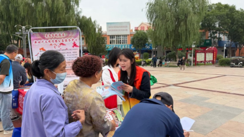 吴忠市利通区金花园社区：慈善暖民心 服务惠民生