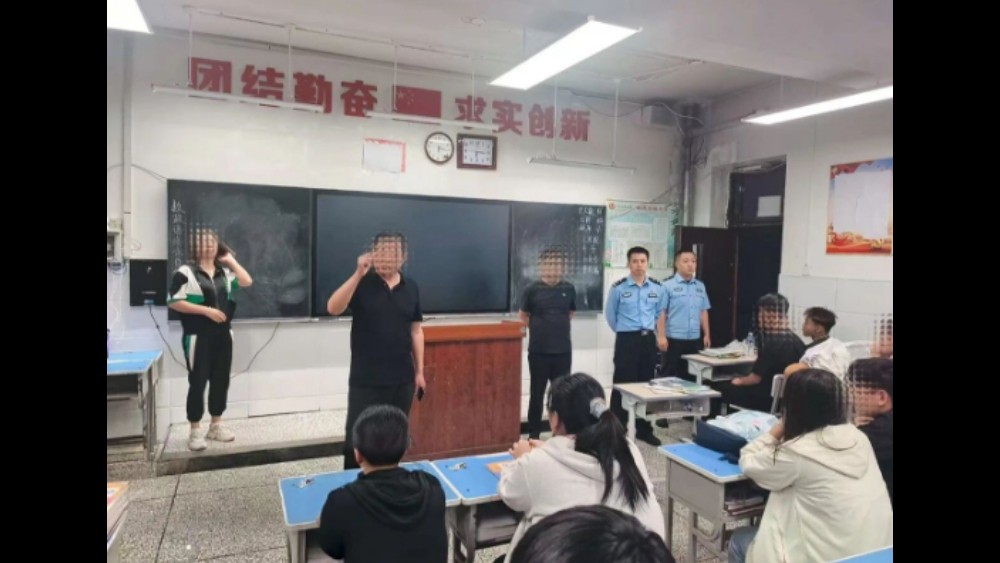 吉林扶余公安：警校联动聚力扫黑除恶 筑牢平安校园安全防线