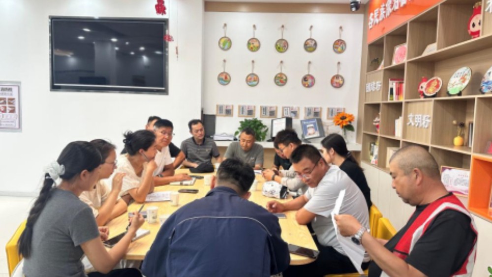 吴忠市利通区富平社区：管网焕新解民忧 消防提质护民安