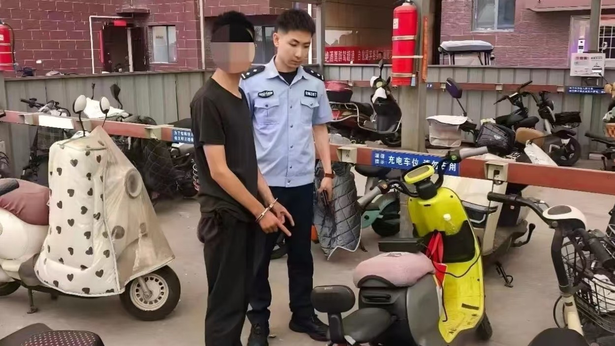 平遥县南城派出所：6小时精准速破电动车盗窃案
