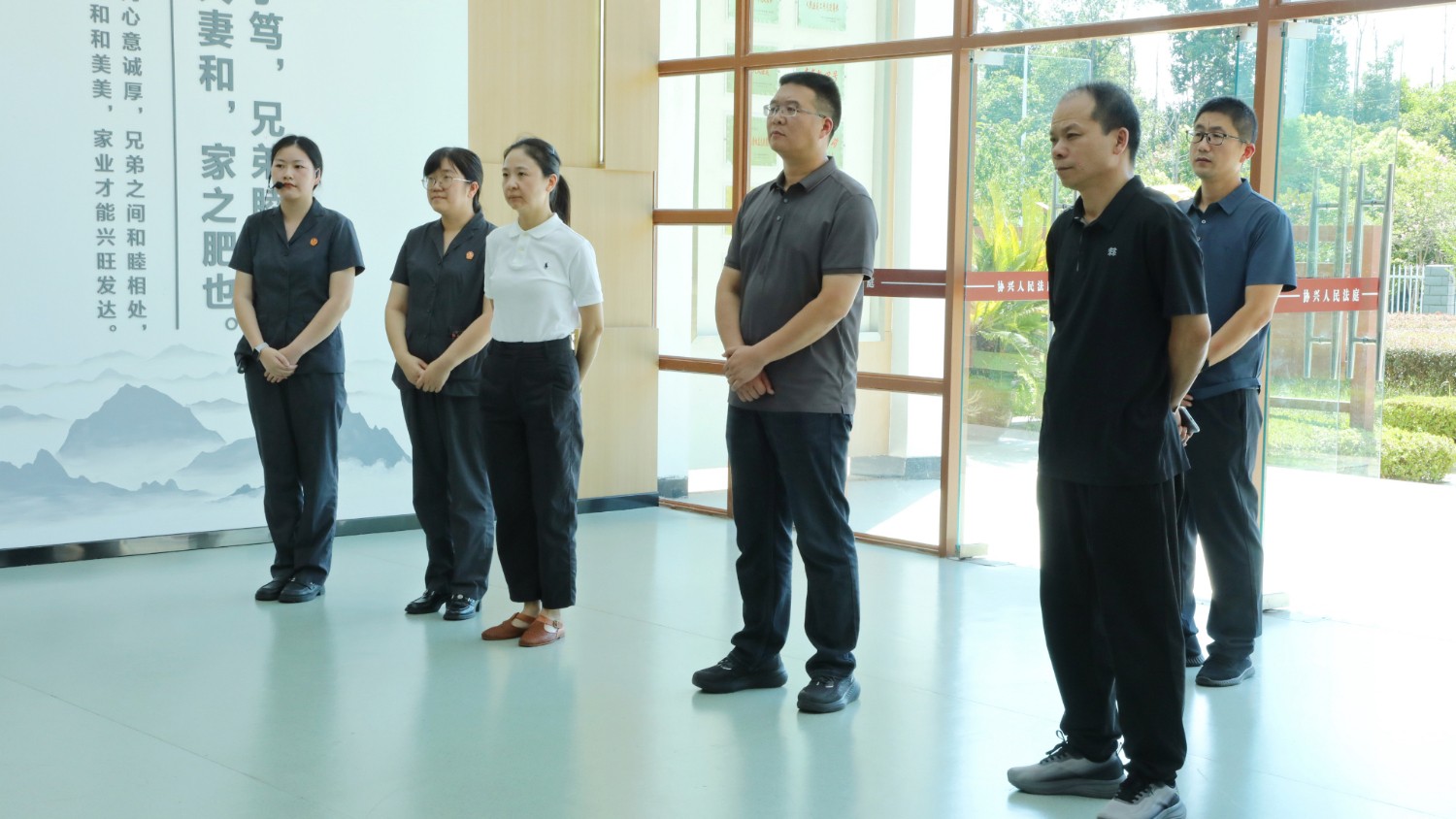 共商法庭建设 共促能力提升——镇平县法院到广安区法院考察交流