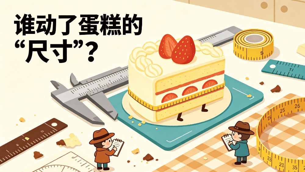 谁动了蛋糕的“尺寸”？