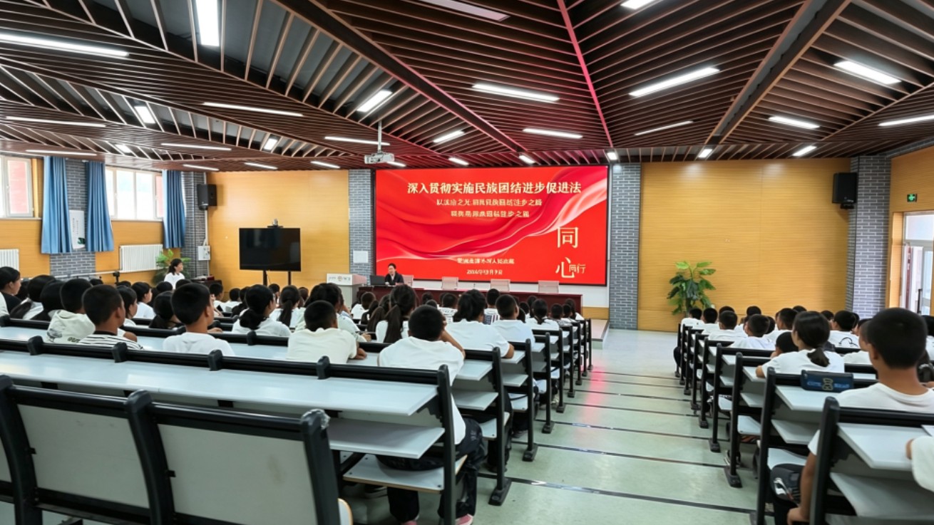 新疆霍城县人民法院清水河人民法庭开展“开学第一课”法治宣讲活动