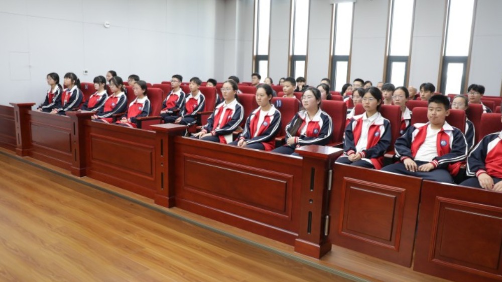 法润少年心 护航青春路——澄城县法院开展中学生沉浸式法治教育实践活动