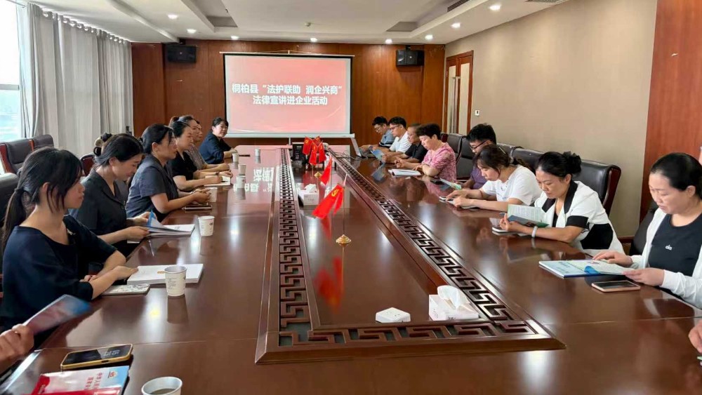 河南省南阳市桐柏县法院开展“送法进企业”活动